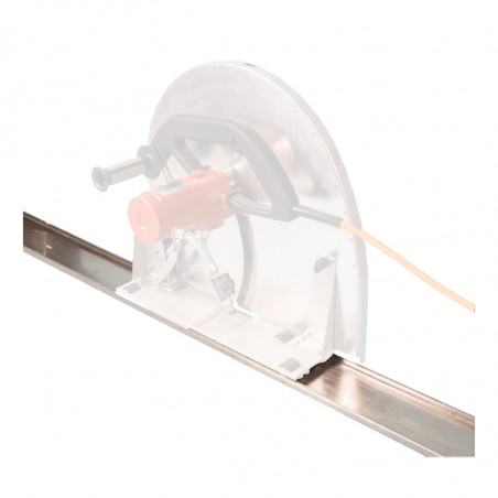 Rail guide pour tronçonneuse électrique HS50 – Fixation précise et stable